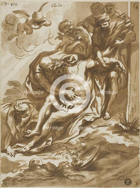 Descent from the Cross, n.d. Creator: Domenico Piola I.