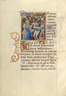 Descent from the Cross; Poncher Hours, about 1500. Creator: Master of Cardinal Bourbon