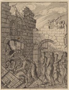 Descent into Hell. Creator: Wenceslaus Hollar