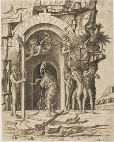 Descent into Limbo, 1475/80. Creator: School of Andrea Mantegna