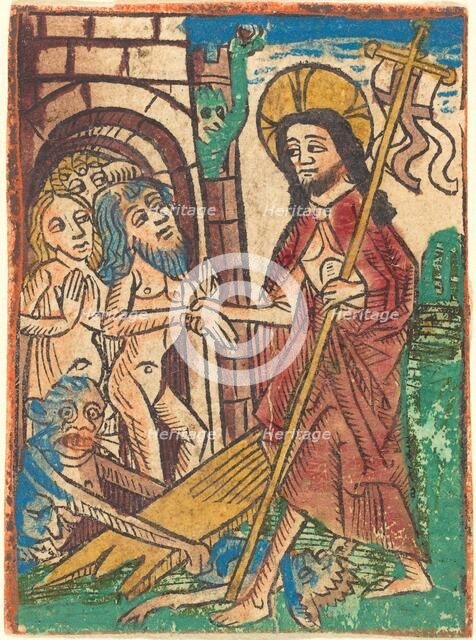 Descent into Limbo, c. 1490. Creator: Unknown.