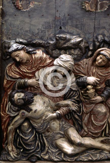 Descent of the Collegiate Church of Cenarruza (Vizcaya).