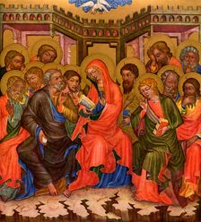 Descent of the Holy Ghost c1350 (1955).Artist: Master of the Vyssi Brod Altar