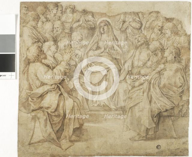 Descent of the Holy Spirit, after 1607/08. Creator: Unknown.