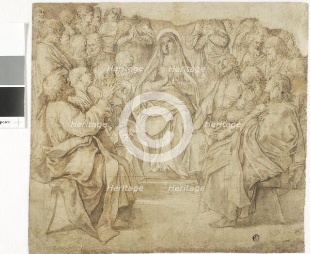 Descent of the Holy Spirit, after 1607/08. Creator: Unknown.