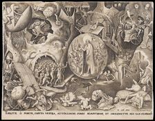 Descent of Christ into Limbo, ca 1561. Creator: Heyden, Pieter, van der (1538-1572)