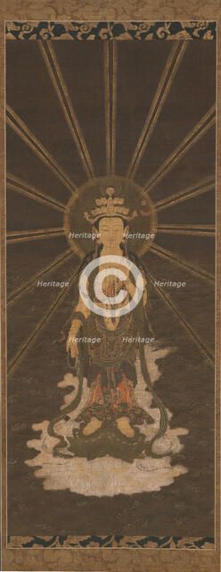 Descent of Eleven-Headed Kannon, mid-late 16th century. Creator: Unknown.