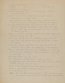 Description of a Girl's Dress, c. 1937. Creator: Nancy Crimi