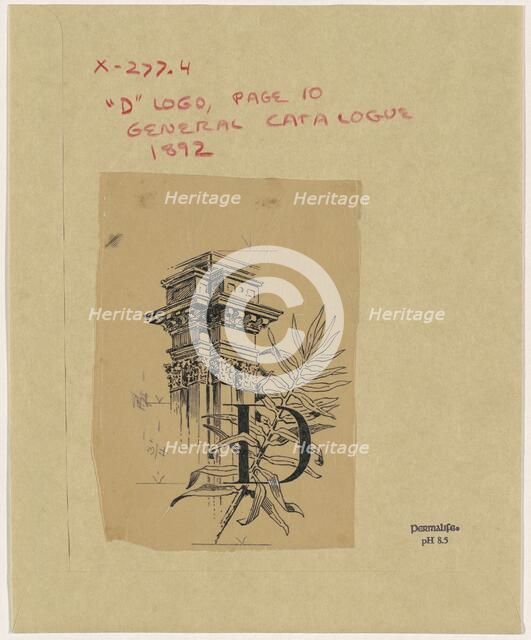 Description of the Building, 1890-1891. Creator: James Henry Moser.