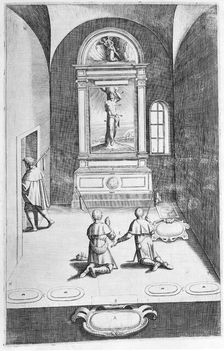 Descrizione del Sacro Monte della Vernia (Description of the Sacred Mount Alverno), 1612. Creator: Domenico Falcini
