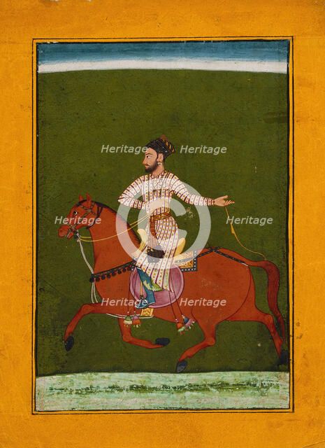 Desakh Raga, Folio from a Ragamala (Garland of Melodies), between c1685 and c1690. Creator: Unknown.