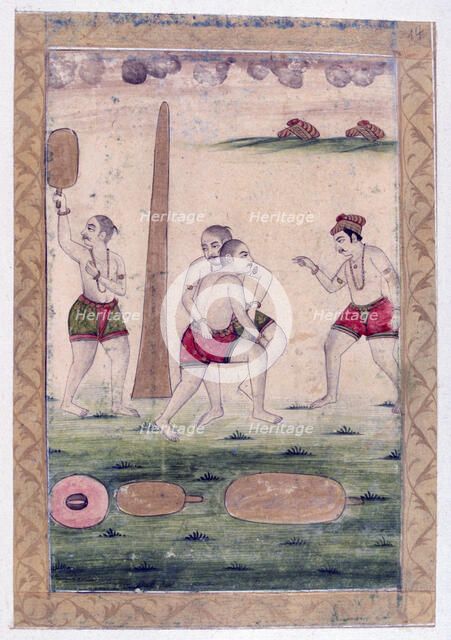 Desakha Ragini, Ragamala Album, School of Rajasthan, 19th century. Artist: Unknown