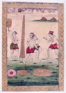 Desakha Ragini, Ragamala Album, School of Rajasthan, 19th century