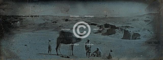 Desert near Alexandria, 1842. Creator: Joseph Philibert Girault De Prangey.
