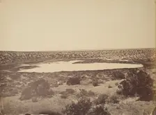 Desert Lake, near Ragtown, Nevada, 1867. Creator: Tim O'Sullivan