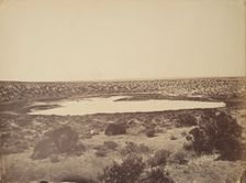 Desert Lake, near Ragtown, Nevada, 1867. Creator: Tim O'Sullivan