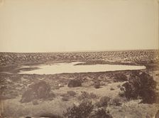 Desert Lake, near Ragtown, Nevada, 1867. Creator: Tim O'Sullivan