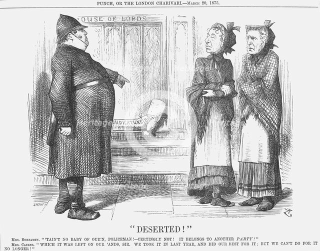 "Deserted !", 1875. Creator: Joseph Swain.