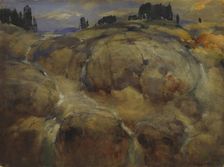 Deserted Bed of a Glacier, n.d. Creator: William Henry Holmes