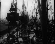 Deserted Dockyards, 1924. Creator: British Pathe Ltd