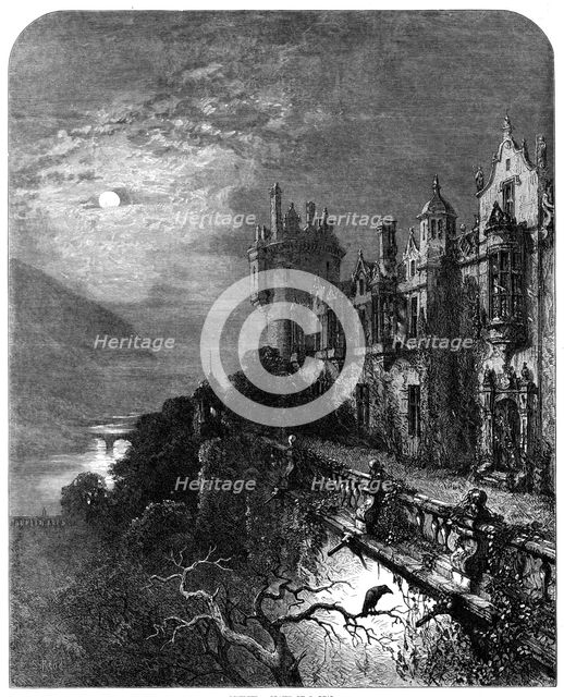 Deserted, drawn by S. Read, 1872. Creator: William James Palmer.