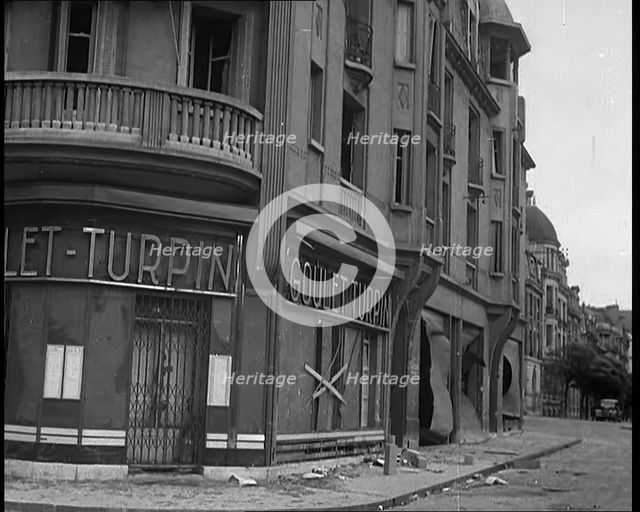 Deserted French Town, 1940. Creator: British Pathe Ltd.