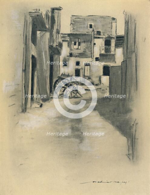 'Deserted Houses', 1903. Artist: Mortimer L Menpes.