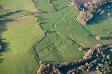 Deserted medieval settlement of Sulby and associated ridge and furrow, Northamptonshire, 2020. Creator: Damian Grady