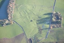 Deserted medieval ridge and furrow settlement earthwork of Dolphenby, Cumbria, 2013. Creator: Historic England Staff Photographer
