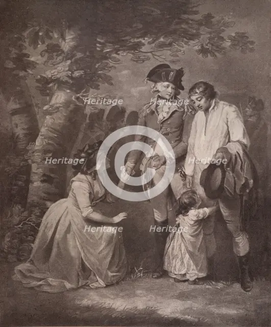 'Deserter Pardon'd', 1791 (1909). Artist: George Keating.