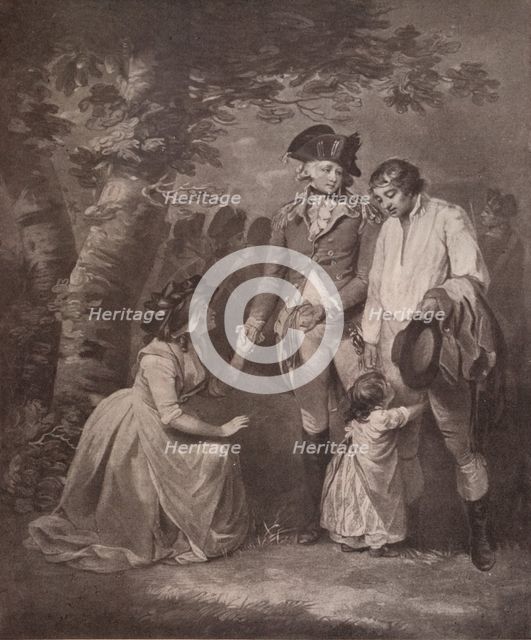 'Deserter Pardon'd', 1791 (1909). Artist: George Keating.