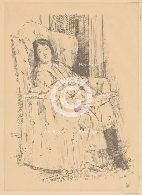 Deshabille, 1918. Creator: Frederick Childe Hassam.