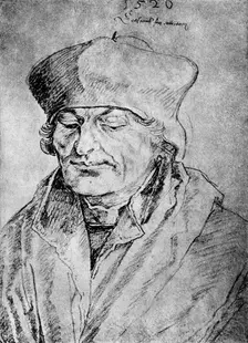 Desiderius Erasmus 1520, (1936). Artist: Albrecht Dürer