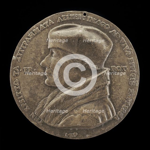 Desiderius Erasmus of Rotterdam, 1467/1469-1536, Scholar, Theologian, and Satirist, 1519. Creator: Quentin Metsys I.