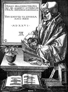 Desiderius Erasmus, Dutch author, scholar and humanist, (1893)