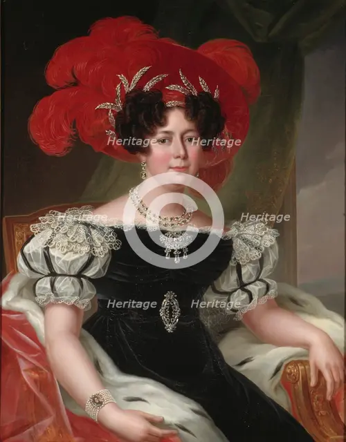 Desideria, 1781-1860, Queen of Sweden and Norway, married to Karl XIV Johan, 1830. Creator: Fredric Westin.
