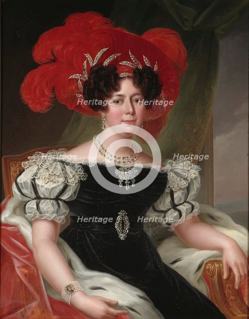 Desideria, 1781-1860, Queen of Sweden and Norway, married to Karl XIV Johan, 1830. Creator: Fredric Westin.