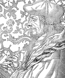 Desiderus Erasmus, 15th-16th century Dutch humanist and scholar, 19th century