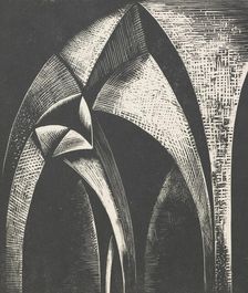 Design of arches, 1926. Creator: Paul Nash