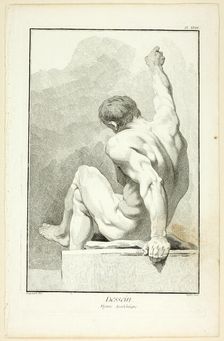 Design: Academic Figure, from Encyclopédie, 1762/77. Creator: A. J. Defehrt