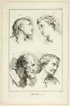 Design: Ages, from Encyclopédie, 1762/77. Creator: Benoit-Louis Prevost