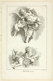 Design: Children, from Encyclopédie, 1762/77. Creator: Benoit-Louis Prevost
