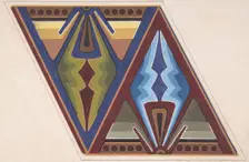 Design drawing, ca. 1883, based on earlier design. Creator: Christopher Dresser