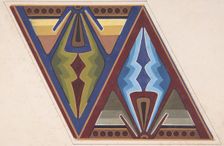 Design drawing, ca. 1883, based on earlier design. Creator: Christopher Dresser