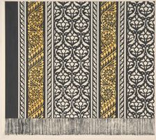 Design drawing, ca. 1883, based on earlier design. Creator: Christopher Dresser