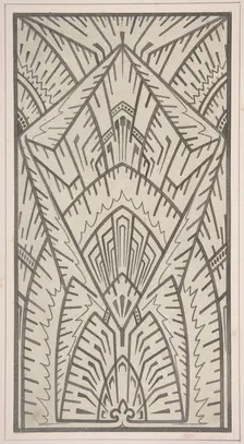 Design drawing, ca. 1883, based on earlier design. Creator: Christopher Dresser