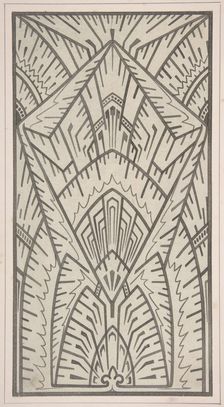 Design drawing, ca. 1883, based on earlier design. Creator: Christopher Dresser