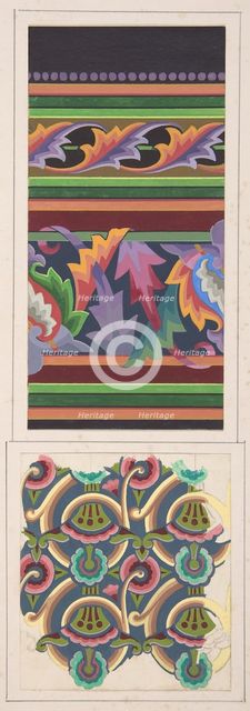 Design drawing, ca. 1883, based on earlier design. Creator: Christopher Dresser.