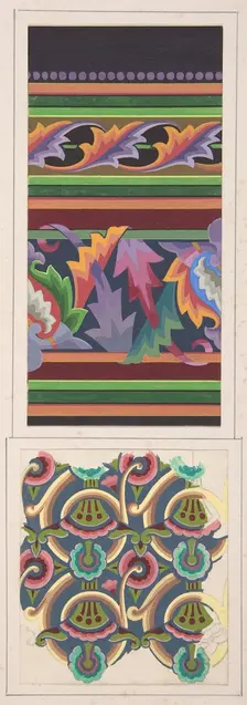 Design drawing, ca. 1883, based on earlier design. Creator: Christopher Dresser