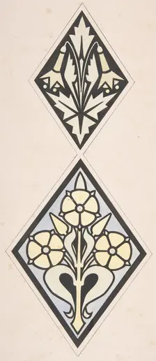 Design drawing, ca. 1883, based on earlier design. Creator: Christopher Dresser
